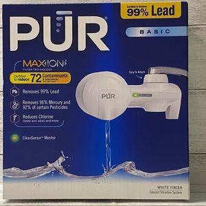 PUR Basic Maxion  Horizontal Faucet Mount Filter